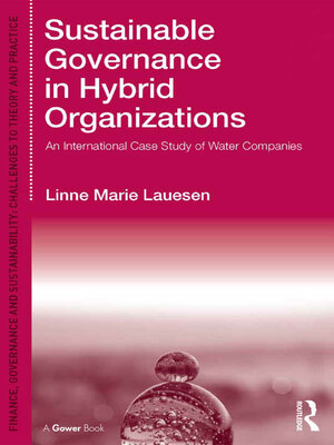 cover image of Sustainable Governance in Hybrid Organizations